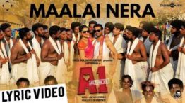 Maalai Nera Mallipoo Song Lyrics - A1_ Accused No.1