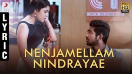 Nenjamellam Nindrayae Song Lyrics - 100% Kadhal