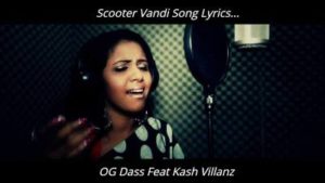 Scooter Vandi Song Lyrics - OG Dass Feat Kash Villanz, scooter vandi lyrics, scooter vandi song lyrics in tamil