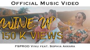 Wine Up Song Lyrics - FSPROD Vinu Feat Sophia Akkara